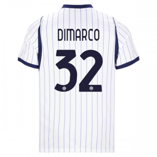 Maillot de Foot Inter Milan Dimarco 32 Exterieur 2026-27 Maillot de Foot Inter Milan Dimarco 32 Exterieur 2026-27